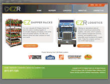 Tablet Screenshot of ezrack.com